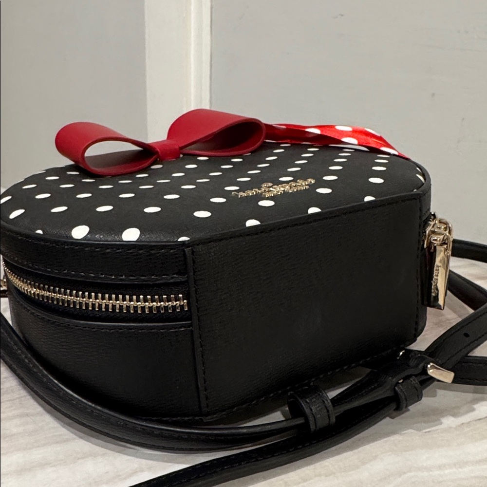 Kate Spade Bag Minnie Mouse Disney X Red Black Crossbody - Picture 9 of 17